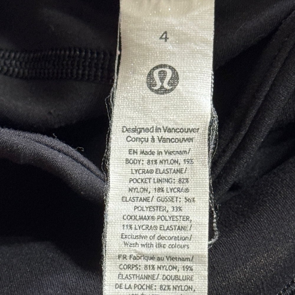 Lululemon Groove Super-High-Rise Flared Pant *Nulu Black Sz4 - Picture 6 of 7